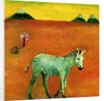 Green Zebra and Cherry Tree, 2016 by Gigi Sudbury