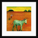 Green Zebra and Cherry Tree, 2016 by Gigi Sudbury