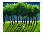 Zebra Trees, 2005 by Gigi Sudbury