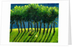 Zebra Trees, 2005 by Gigi Sudbury