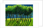 Zebra Trees, 2005 by Gigi Sudbury