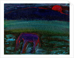 The Horse and the Red Moon, 2016 by Gigi Sudbury