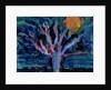 Tree and Strawberry Moon, 2016 by Gigi Sudbury