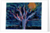 Tree and Strawberry Moon, 2016 by Gigi Sudbury