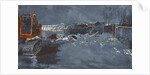 Wide expanse with 300 newts, 2014 by Catherine Sutcliffe-Fuller