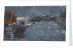 Wide expanse with 300 newts, 2014 by Catherine Sutcliffe-Fuller