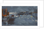 Wide expanse with 300 newts, 2014 by Catherine Sutcliffe-Fuller