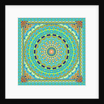 Tropical Fish Wheel Tile, 2016 by Robyn Parker