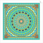 Tropical Fish Wheel Tile, 2016 by Robyn Parker