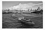 River boat on the Thames, 2020 by Ant Smith
