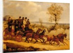 The Dover Coach going Downhill by Henry Thomas Alken