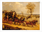 The Dover Coach going Downhill by Henry Thomas Alken
