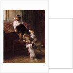 A Reserved Seat, 1901 by Briton Riviere