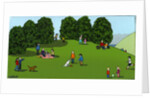 Picnic on the Hill, 2015 by Lee Sellers