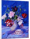 Tulips from my garden, 1995 by Sue Wales