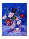 Tulips from my garden, 1995 by Sue Wales