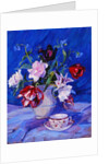 Tulips from my garden, 1995 by Sue Wales