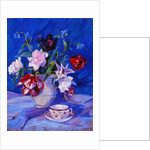 Tulips from my garden, 1995 by Sue Wales