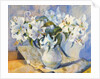 Lilies in white jug, 2000 by Sue Wales