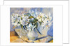 Lilies in white jug, 2000 by Sue Wales
