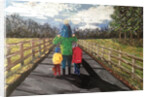Family Walk, 2015 by Kirstie Adamson