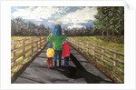 Family Walk, 2015 by Kirstie Adamson
