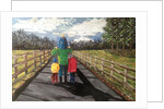 Family Walk, 2015 by Kirstie Adamson
