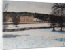 Chatsworth In The Snow, 2017 by Kirstie Adamson