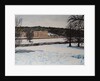 Chatsworth In The Snow, 2017 by Kirstie Adamson