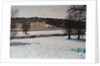 Chatsworth In The Snow, 2017 by Kirstie Adamson