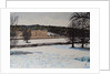 Chatsworth In The Snow, 2017 by Kirstie Adamson