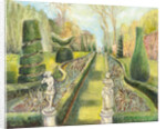 The Long Garden, Cliveden, Statues, 2002 by Mary Kuper