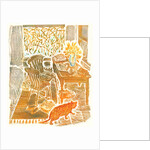 Ginger cat, 1992 by Mary Kuper