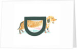 D is for dachshund, 2015 by Mary Kuper