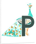 P is for peacock, 2015 by Mary Kuper