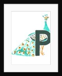 P is for peacock, 2015 by Mary Kuper