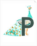 P is for peacock, 2015 by Mary Kuper