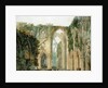 Interior of Tintern Abbey by Thomas Girtin