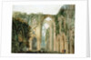 Interior of Tintern Abbey by Thomas Girtin