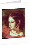 Head of a Girl by William Etty