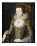 Elizabeth Poulett, 1616 by Robert Peake