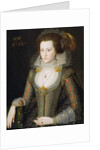 Elizabeth Poulett, 1616 by Robert Peake