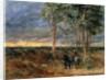 Travellers Approaching a Signpost on a Heath, 1851 by David Cox