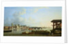 The Building of Westminster Bridge, 1749 by Samuel Scott