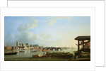 The Building of Westminster Bridge, 1749 by Samuel Scott