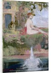 Leda and the Swan by Charles Edward Conder
