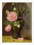 A Vase of Flowers, 1611 by Roelandt Jacobsz. Savery