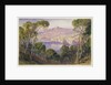 Villefranche by Edward Lear