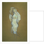 Woman Lifting her Shirt, 1896 by Henri de Toulouse-Lautrec