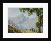 View of Lake Bourget by Louise Cochelet